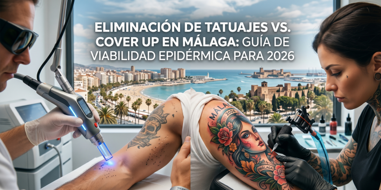 Eliminación de Tatuajes vs. Cover Up en Málaga